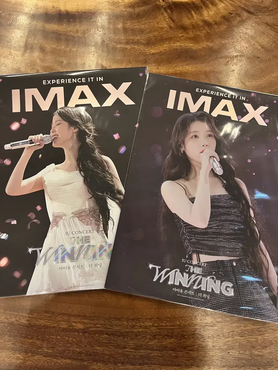 아이유 더위닝 아이맥스 IMAX 특전 포스터